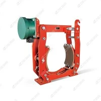 MWZ200-160 Freno de tambor electromagnético|160 N·m, Ø200 mm, imán MZ-160 CC, NC a prueba de fallos, para polipasto de mina y servicio a prueba de explosiones